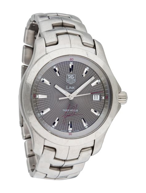 tiger woods tag heuer watch replica|tag heuer link automatic chronometer.